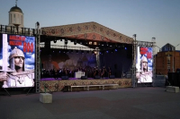День рождения Александра Невского отметили в Кургане большим концертом